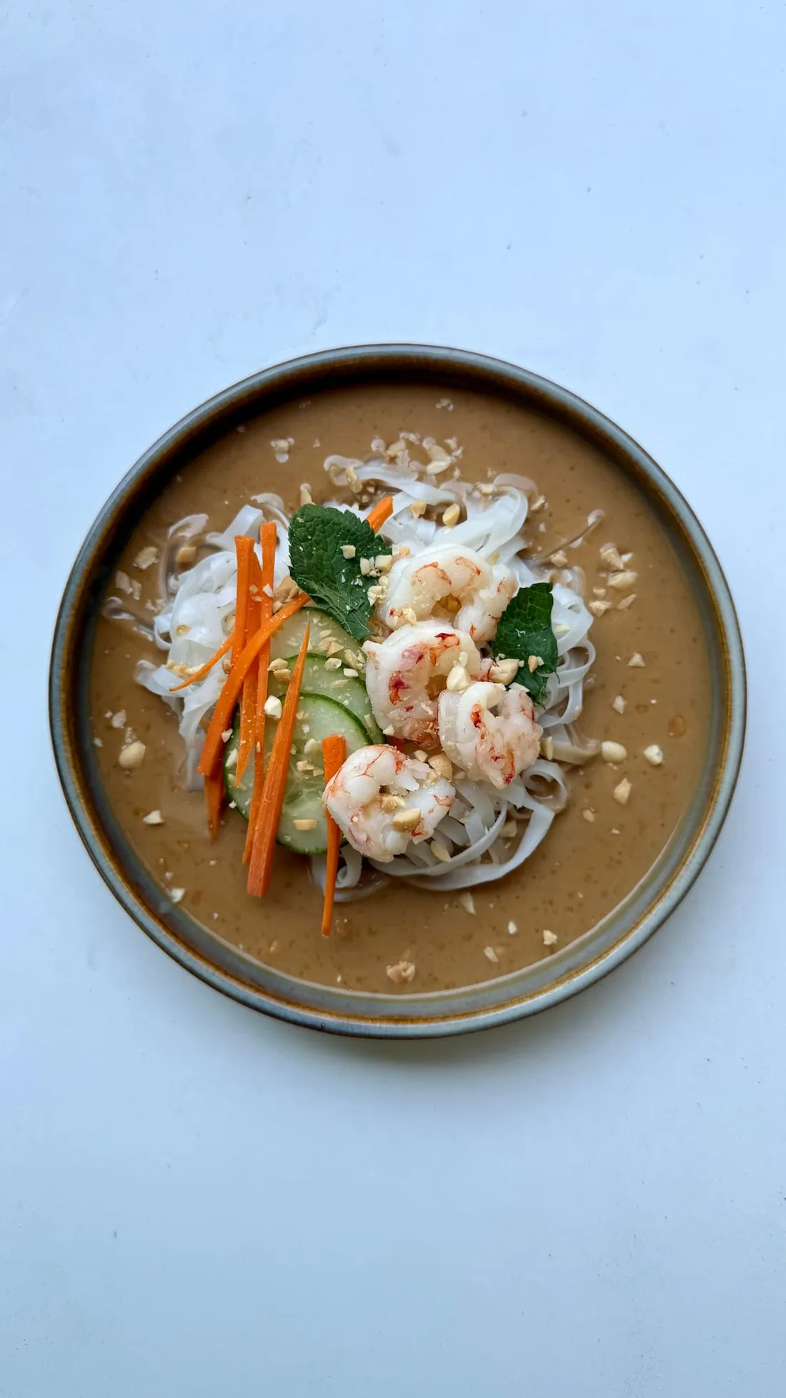 Foto de Noodles con salsa de cacahuete