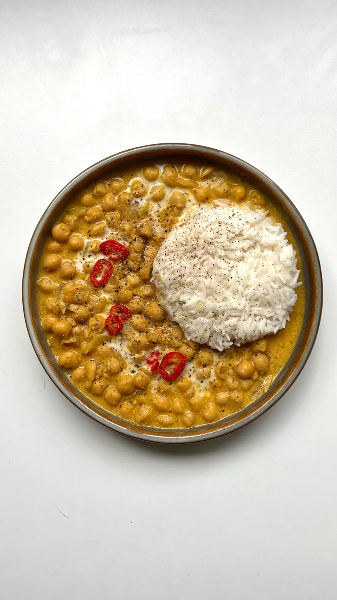 Foto de Curry de garbanzos