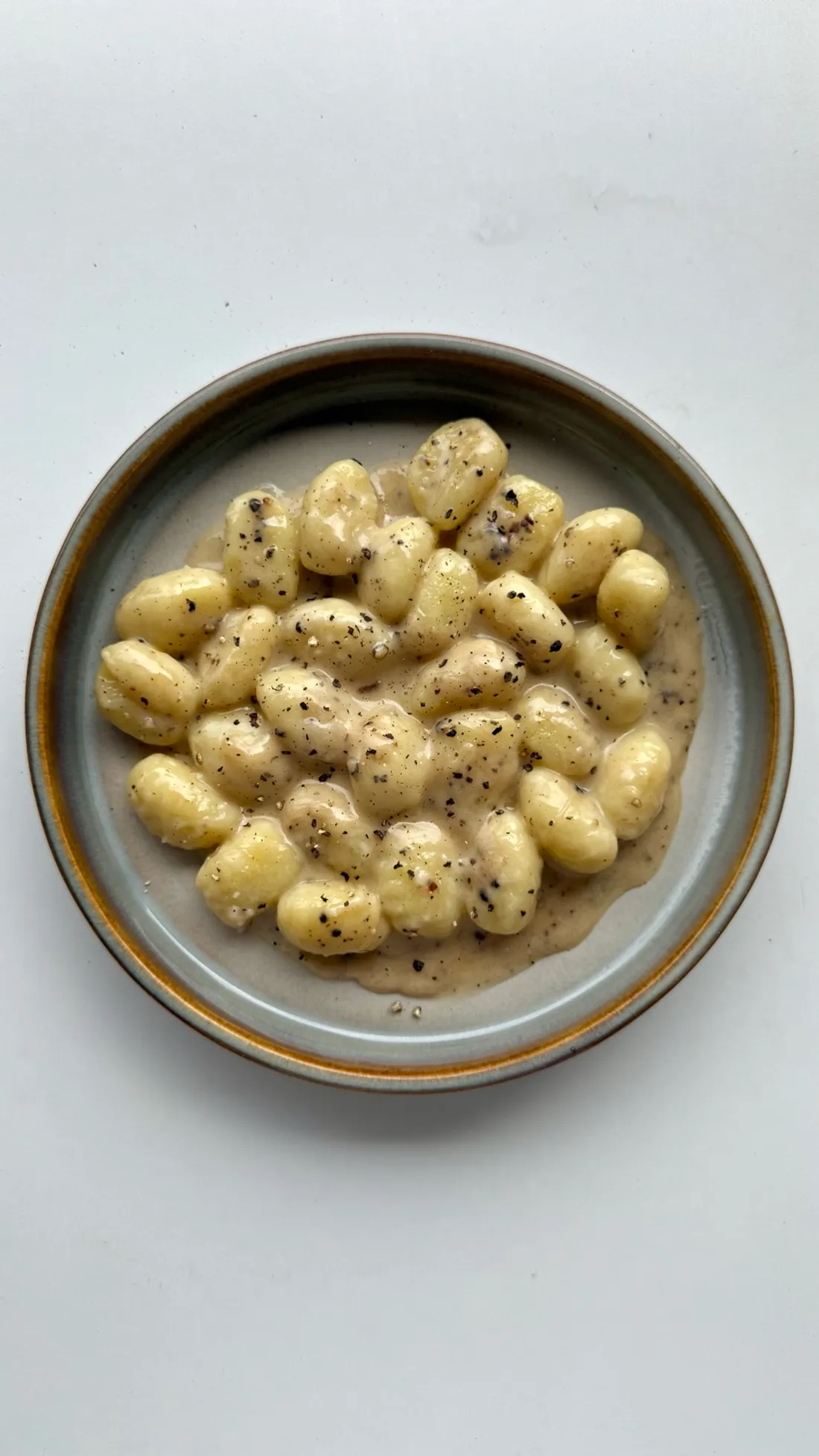 Foto de Gnocchis cacio e pepe