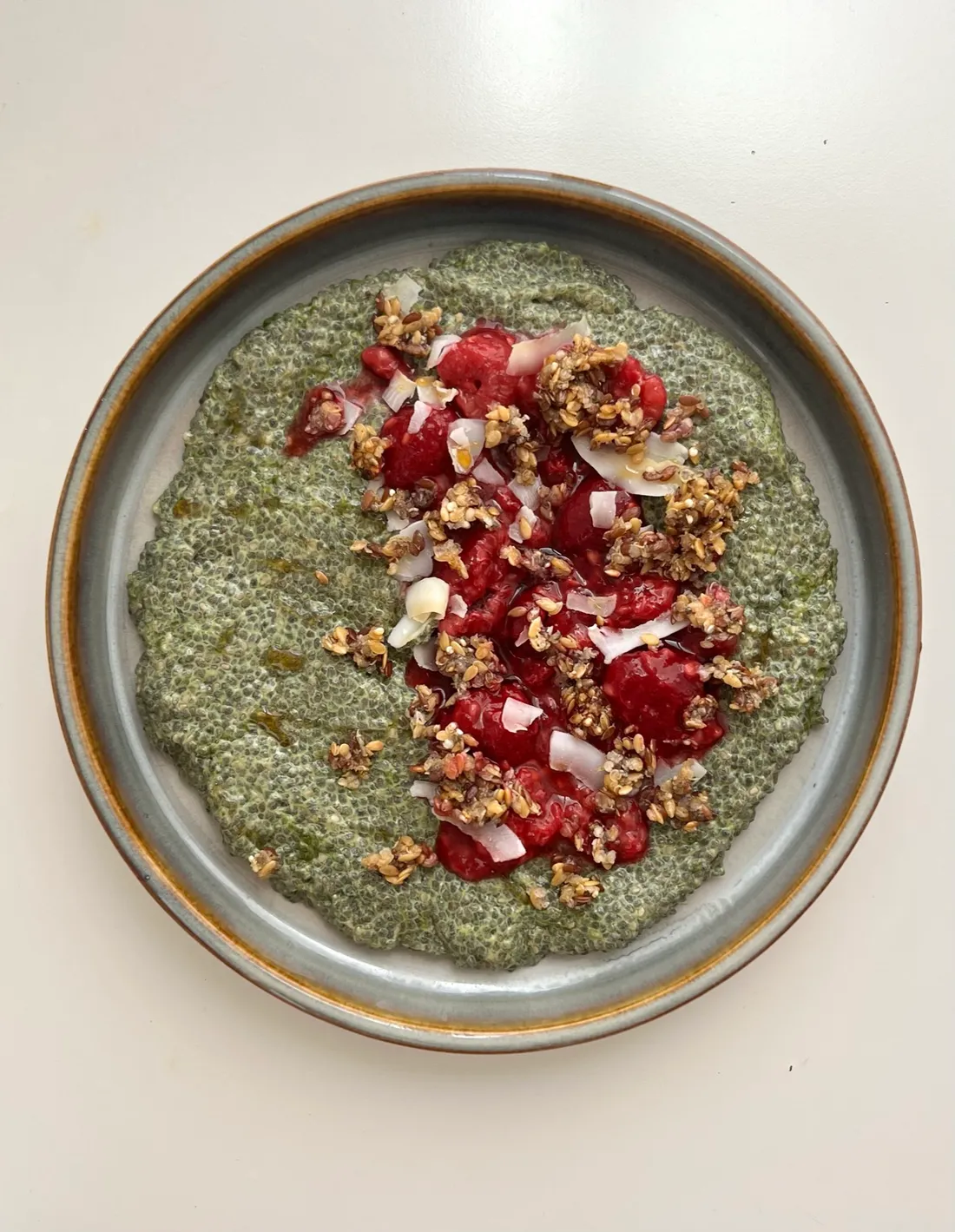 Foto de Matcha chia pudding